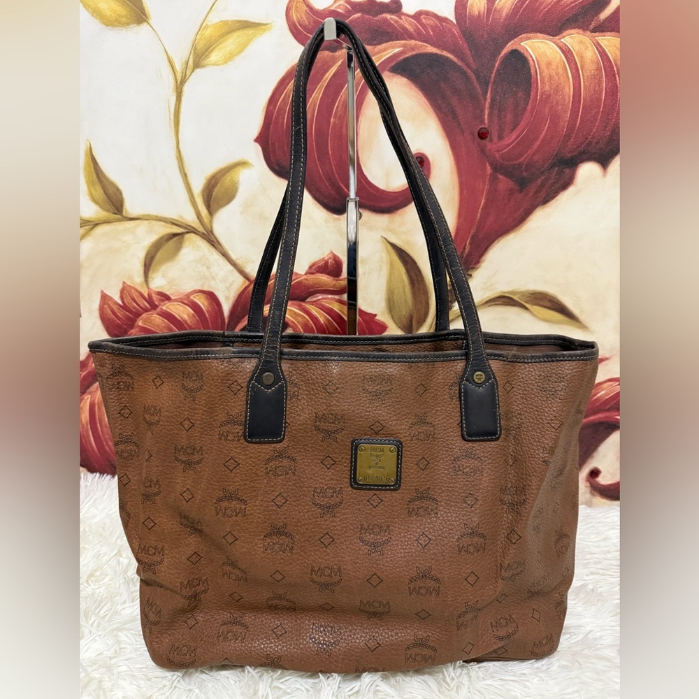 MCM Visetos Tote Bag